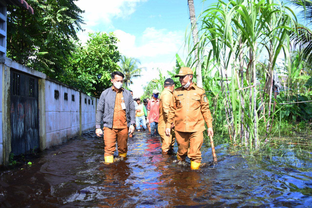 Sejumlah Wilayah Terendam Banjir, Antisipasi Semakin Parah, Ini yang Dilakukan Pemkab Bengkalis