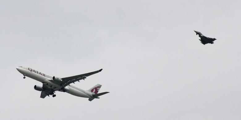 Qatar Airways Mendarat Darurat di Manchester Setelah Mendapat Ancaman Bom 