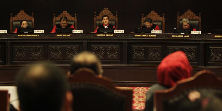 Seluruh Gugatan Prabowo-Hatta Di Tiloak Oleh MK