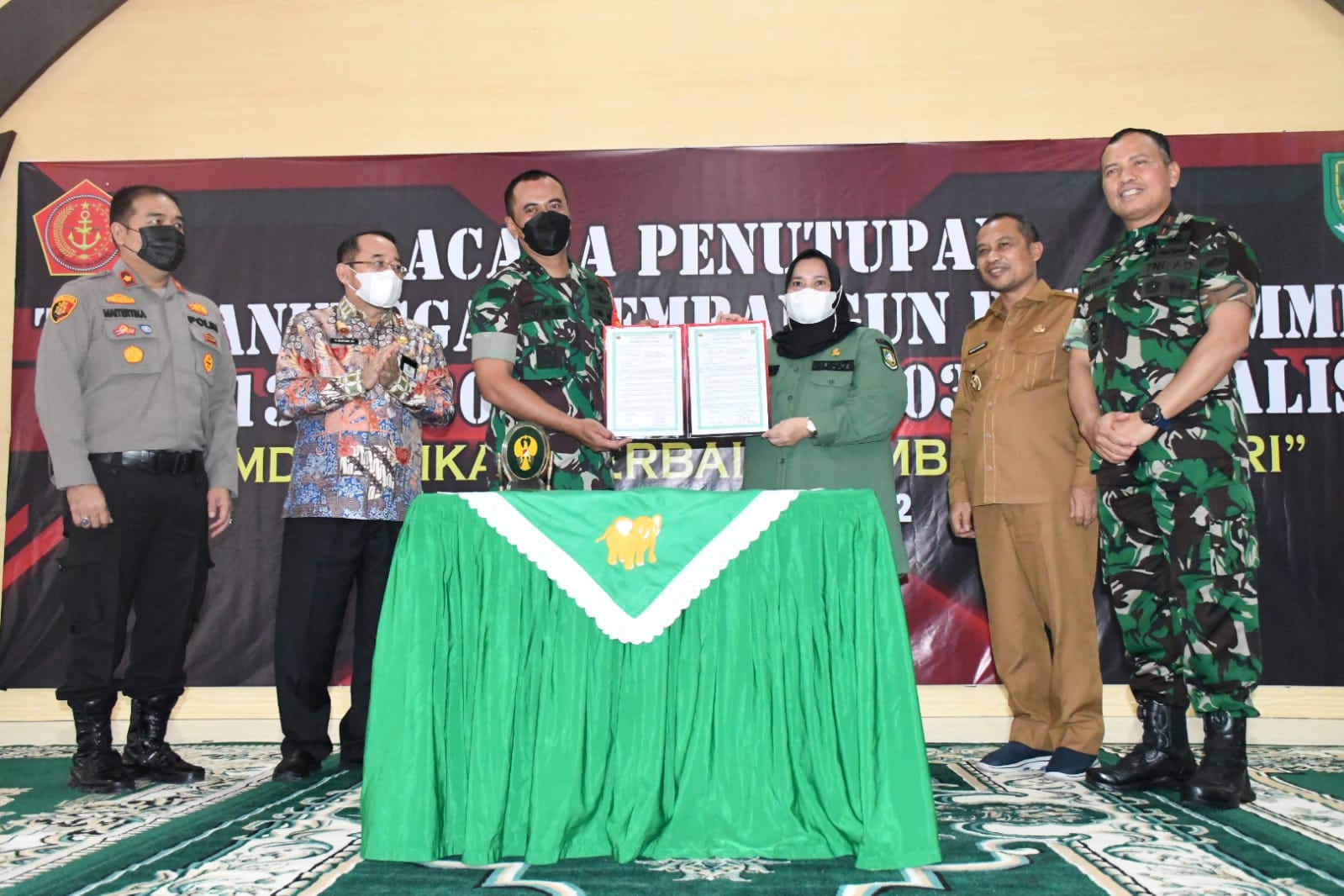 TMMD ke-113 Resmi Ditutup, Bupati Bengkalis: Terima Kasih TNI