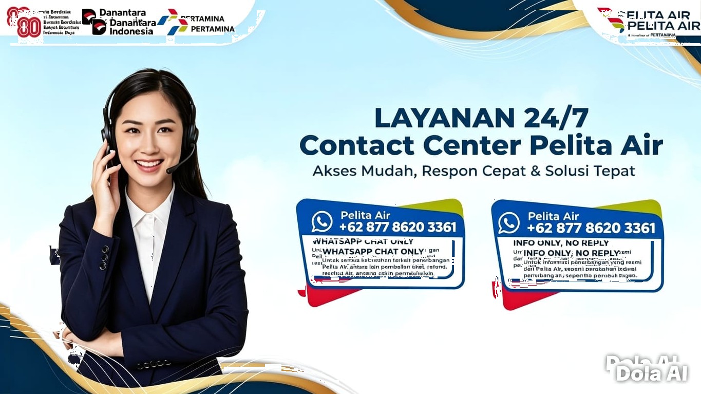 Cara Menghubungi CS Pelita Air