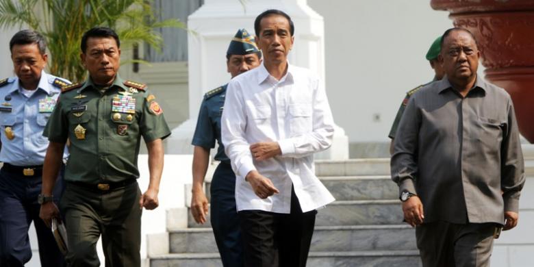 Presiden Terpilih Jokowi Widodo Akan Umumkan Kabinet di Istana Negara
