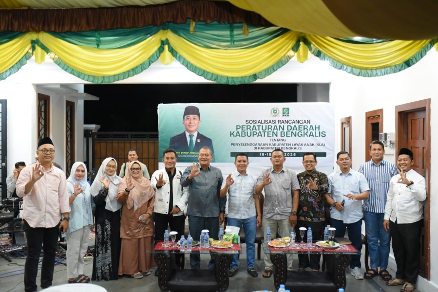 Perda KLA Dinilai Penting untuk Perkuat Pemenuhan Hak Anak di Bengkalis