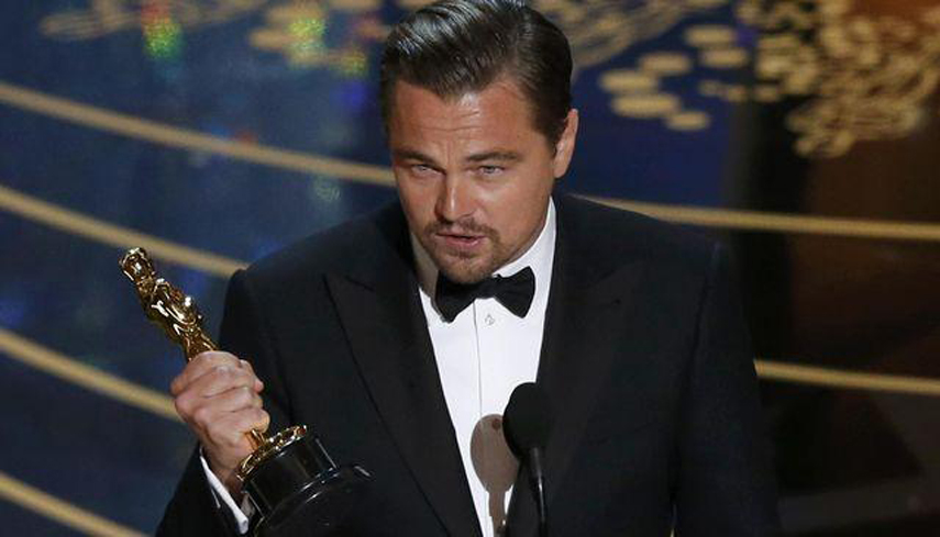 Leonardo DiCaprio aktor Utama Terbaik 2016