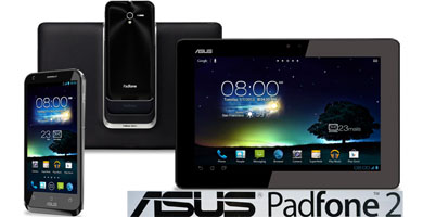  Asus PadFone 2, Pad + Phone (all in one) 