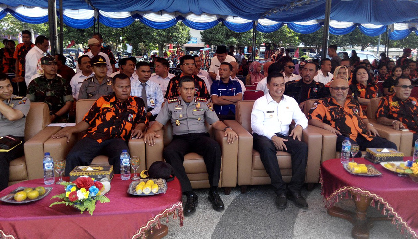 Wakapolda Riau Hadiri Pelantikan MPC PP Rohul, Taufik Tambusai Jabat Ketua