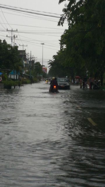 Diguyur Hujan Deras, Bengkalis Banjir
