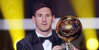 Messi Dapat Balon D'Or ke 4 Kali