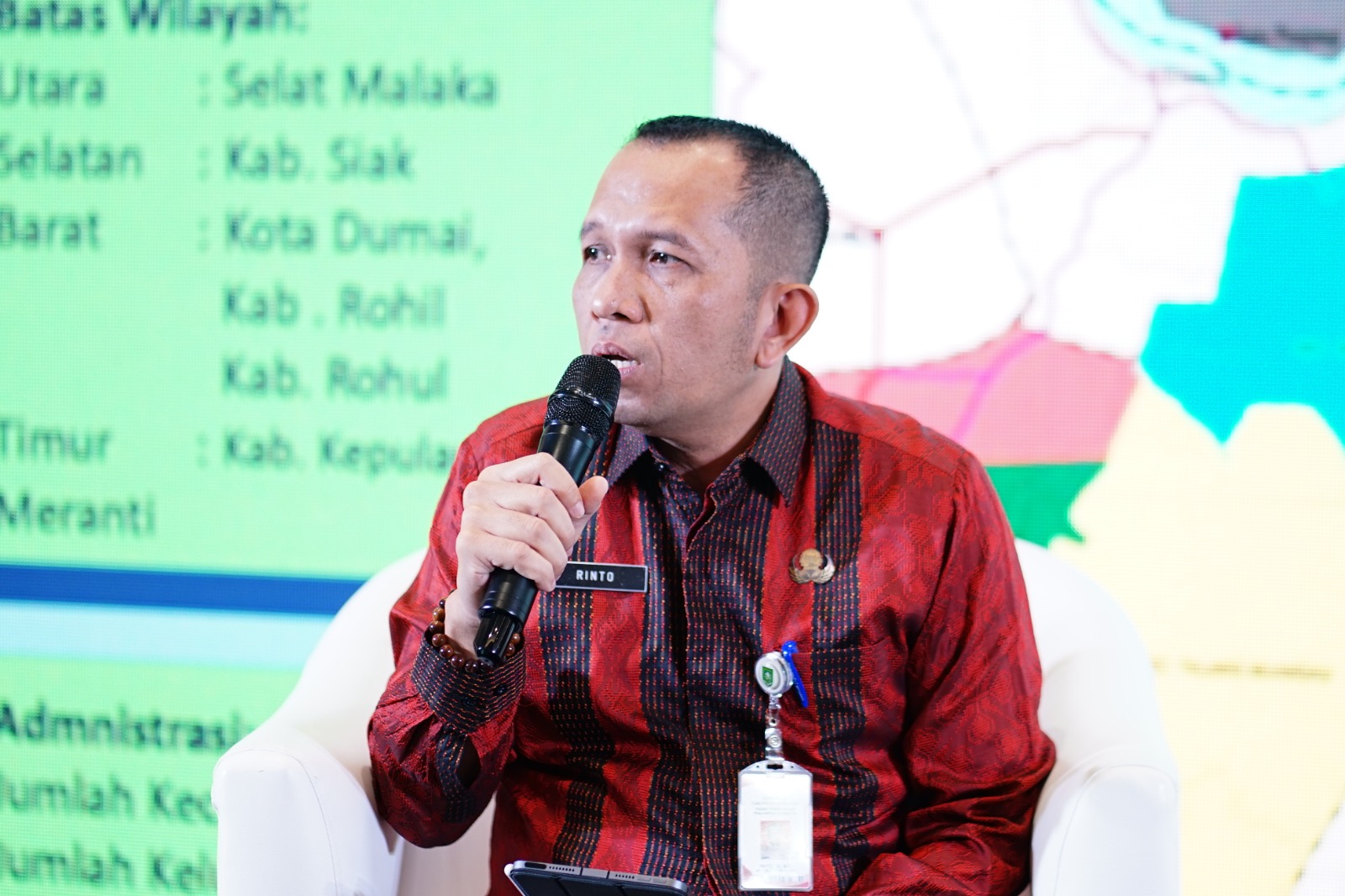 Jadi Narasumber Nasional, Kepala Bappeda Paparkan RAD Bengkalis Lestari