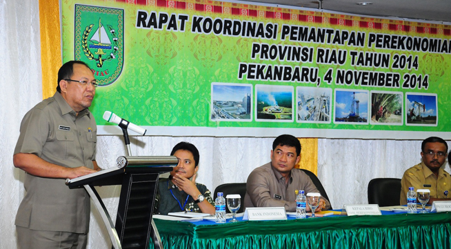 Rakor Penempatan Perekonomian Daerah Prov Riau Tahun 2014